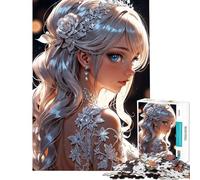 1000 Piece Jigsaw Puzzles for Adults Teenagers Innocent Grace Jigsaws for Adults Fun Games Hand Speed Race for Is Ideal As A Gifts (Size 50x75cm)