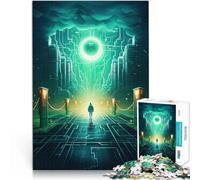 1000 Piece Jigsaw Puzzles for Adults teenagers Internet art Made of cardboard Suitable for people aged 14 and above Home Educational Games DIY Toys Great gifts and toys。size：38x52cm/14.96x20.47inch