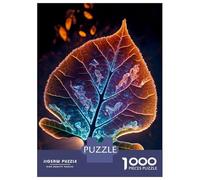 1000 Piece Jigsaw Puzzles for Adults Teenagers Mystic Leaf Adult Puzzles Fun Games Improve Memory Unique Gifts for Birthday And Christmas 70x50cm/1000pcs