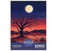 1000 Piece Jigsaw Puzzles for Adults Teenagers Namib Desert Night Puzzles for Adults Toy Wall Decor Hand Speed Race Difficult And Challenge 52x38cm/1000pcs