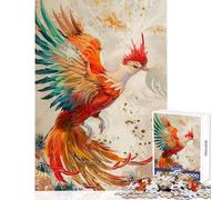 1000 Piece Jigsaw Puzzles for Adults Teenagers Phoenix Legendary Creature 1000 Jigsaw Puzzle Educational Games Gifts for Women Men Learning Educational (50x75cm)