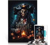 1000 piece jigsaw puzzles for adults & teenagers “Pirate” Made of cardboard，Suitable for ages 14 and up with completely interconnected pieces of random shape Family Fun Gift。size：38x52cm