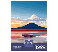 1000 Piece Jigsaw Puzzles for Adults Teenagers Salar De Uyuni Landscape Jigsaw for Adults Brain Teaser Game For Family Fun Parent-child Interaction 52x38cm/1000pcs