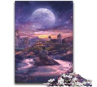 1000 Piece Jigsaw Puzzles for Adults Teenagers Searching For The Peace Learning Educational Impossible Game Birthday Gift 38x52cm