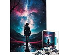 1000 Piece Jigsaw Puzzles for Adults Teenagers Starlight Dreamer Toy Intellectual Game Relaxing Games Stress Reliever Great Gifts And Toys (Size 38x52cm)
