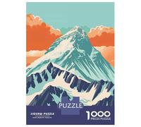 1000 Piece Jigsaw Puzzles for Adults Teenagers Sunset on Everest Jigsaws for Adults Hands-on Game A Work of Art for Is Ideal As A Gift 52x38cm/1000pcs