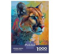 1000 Piece Jigsaw Puzzles for Adults Teenagers The Moveable Puma Jigsaws for Adults Fun Games For Family Fun Birthday And Unique Gifts 38x26cm/1000pcs