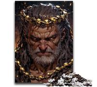 1000 Piece Jigsaw Puzzles for Adults Teenagers Throne of Chains - The Fallen King's Wrath Learning Educational Impossible Game Birthday Gift 38x26cm