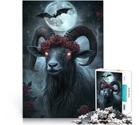 1000 Piece Jigsaw Puzzles for Adults teenagers Unlucky Sheep Made of wood，for ages 14 and over Stress Reliever Difficult Challenge 。size：50x75cm