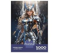 1000 Piece Jigsaw Puzzles for Adults Teenagers Valkyries Might Adult Puzzles Fun Games Improve Memory Unique Gifts for Birthday And Christmas 70x50cm/1000pcs