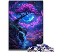 1000 Piece Jigsaw Puzzles for Adults & Teens Alien Tree of Life Challenging Game And Family Play A Work of Art for Age 14 26x38cm