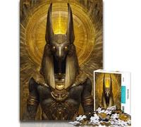 1000 Piece Jigsaw Puzzles for Adults & Teens Ancient Egyptian God Ra Puzzles,is Ideal As Gifts for The Whole Family Suitable for And 14 75x50cm