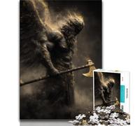1000 Piece Jigsaw Puzzles for Adults & Teens Angel Knight 1000 Piece Puzzle,Family Educational Games Home Decoration Gift 38x26cm