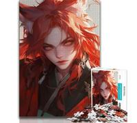 1000 Piece Jigsaw Puzzles for Adults & Teens Animal Fox Man Puzzles for Teenagers,learning Educational for Is Ideal As A Gift for The Whole Family 38x26cm