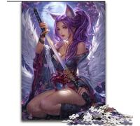 1000 Piece Jigsaw Puzzles for Adults & Teens Anime Fox Girl, Toys Educational Games Stress Relieving Great Gifts And Toys (Size 26x38cm)