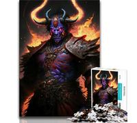 1000 Piece Jigsaw Puzzles for Adults & Teens Armored Zombie 1000 Piece Puzzle,family Fun Games Is Ideal As A Gift for The Whole Family (size 75x50cm)