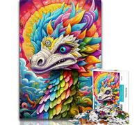 1000 Piece Jigsaw Puzzles for Adults & Teens Art Dragon Baby,Challenging Game for Is Ideal As A Gift for The Whole Family (75x50cm)