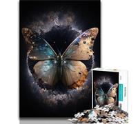 1000 Piece Jigsaw Puzzles for Adults & Teens Art Dream Butterfly Adult Puzzles,Fun Games Wall Decoration Unique Birthday And Xmas Gifts (size 75x50cm)