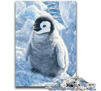 1000 Piece Jigsaw Puzzles for Adults & Teens Baby Penguin for And 14 Years And over Impossible Game Christmas Birthday Gift 26x38cm