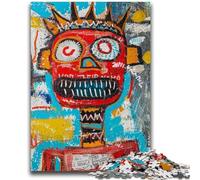 1000 Piece Jigsaw Puzzles for Adults & Teens Basquiat-style Art Educational Games DIY Toys for Is Ideal As A Gift for The Whole Family 26x38cm