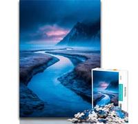 1000 Piece Jigsaw Puzzles for Adults & Teens Beautiful Landscapes,Stress Reliever Staycation Kill Time Enhance Love between Couples 38X26CM