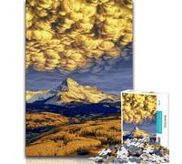1000 Piece Jigsaw Puzzles for Adults & Teens Beautiful Mountain River,Challenging Game for Is Ideal As A Gift for The Whole Family 38x52cm