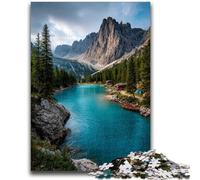 1000 Piece Jigsaw Puzzles for Adults & Teens Beautiful Mountains And Lakes Adult Jigsaw,Family Educational Games Home Decoration Gift (50x75cm)