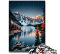 1000 Piece Jigsaw Puzzles for Adults & Teens Beautiful Mountains And Lakes for And 14 Years And over Impossible Game Christmas Birthday Gift 26x38cm
