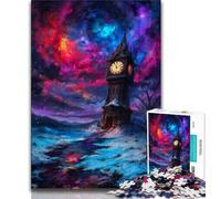 1000 Piece Jigsaw Puzzles for Adults & Teens Big Ben of The Universe 1000 Pieces for Adults,Family Game Stress Reliever Difficult Challenge Suitable for Couples (size 38x26cm)