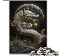 1000 Piece Jigsaw Puzzles for Adults & Teens Brave Dragon, Toys Educational Games Stress Relieving Great Gifts And Toys (Size 50x75cm)