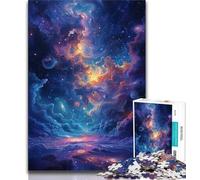 1000 Piece Jigsaw Puzzles for Adults & Teens Clouds in The Cosmos Puzzles,is Ideal As Gifts for The Whole Family Suitable for And 14 75x50cm