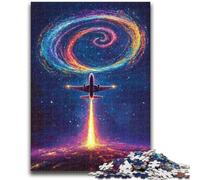1000 Piece Jigsaw Puzzles for Adults & Teens Color Plane Suitable for Ages 14 And Up Family Games Deal As Gifts for The Whole Family 38x26cm