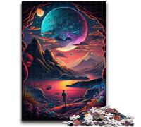 1000 Piece Jigsaw Puzzles for Adults & Teens Color Planet for Ages 14 And over Fun Games Fun Activities at Home, Birthday Gifts, Travel Gifts 50x75cm