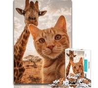 1000 Piece Jigsaw Puzzles for Adults & Teens Colored Alpaca 1000 Pieces for Adults,Decompressing Intellectual Educational Toy Perfect Decoration 38x26cm