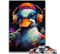 1000 Piece Jigsaw Puzzles for Adults & Teens Colorful Duck Flowers 1000 Piece Puzzle,Family Educational Games Home Decoration Gift (50x75cm)