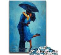 1000 Piece Jigsaw Puzzles for Adults & Teens Couple Kissing Educational Games DIY Toys for Is Ideal As A Gift for The Whole Family 26x38cm