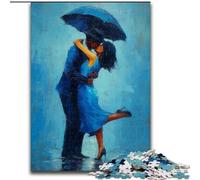 1000 Piece Jigsaw Puzzles for Adults & Teens Couple Kissing, Educational Games Home Decoration Is Ideal As A Gift for The Whole Family (Size 50x75cm)