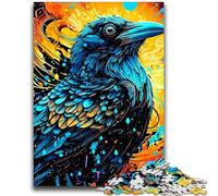 1000 Piece Jigsaw Puzzles for Adults & Teens Crow Suitable for Ages 14 And Up Family Games Deal As Gifts for The Whole Family 38x26cm