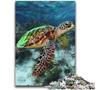 1000 Piece Jigsaw Puzzles for Adults & Teens Diamond Turtle Educational Games Wall Decoration Unique Birthday And Xmas Gifts 50x75cm