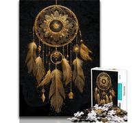 1000 Piece Jigsaw Puzzles for Adults & Teens Dream Catcher Oil Painting,Challenging Game Toys Wall Decoration Unique Birthday And Xmas Gifts (75x50cm)