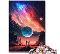 1000 Piece Jigsaw Puzzles for Adults & Teens Ethereal Love Landscape for And 14 Years And over Impossible Game Christmas Birthday Gift 50x75cm