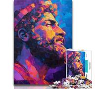 1000 Piece Jigsaw Puzzles for Adults & Teens Fantasy Jesus,Challenging Game Toys Wall Decoration Unique Birthday And Xmas Gifts (38x26cm)