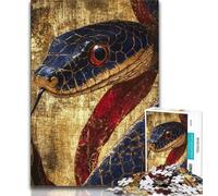1000 Piece Jigsaw Puzzles for Adults & Teens Fantasy Snake 1000 Pieces for Adults,Family Game Stress Reliever Difficult Challenge Suitable for Couples (size 38x26cm)
