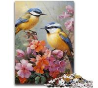 1000 Piece Jigsaw Puzzles for Adults & Teens Flower And Bird World 1000 Piece Puzzle,Family Educational Games Home Decoration Gift (50x75cm)
