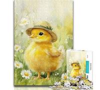 1000 Piece Jigsaw Puzzles for Adults & Teens Fluffy Baby Chicks Adult Puzzles,Fun Games Wall Decoration Unique Birthday And Xmas Gifts (size 38x26cm)
