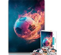 1000 Piece Jigsaw Puzzles for Adults & Teens Football Sports 1000 Piece Jigsaw,for Challenging Toy Game And Family Play (size 38x26cm)