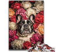 1000 Piece Jigsaw Puzzles for Adults & Teens French Bulldog Challenging Game And Family Play A Work of Art for Age 14 26x38cm