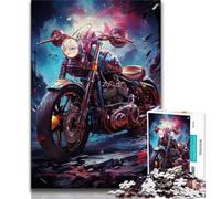1000 Piece Jigsaw Puzzles for Adults & Teens Galaxies Motorcycles 1000 Piece Jigsaw,Educational Stress Relief Toy Great Gifts And Toys (size 38x26cm)