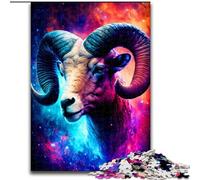 1000 Piece Jigsaw Puzzles for Adults & Teens Goat, for Educational Game Challenge Toy Unique Home Decor And Gifts (Size 50x75cm)