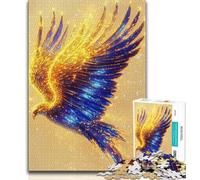 1000 Piece Jigsaw Puzzles for Adults & Teens Golden Phoenix 1000 Piece Jigsaw,for Challenging Toy Game And Family Play (size 38x26cm)